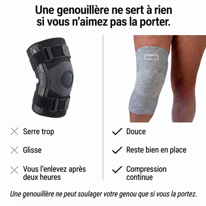 Genouillères en bambou – Vos genoux soutenus toute la journée (la paire)